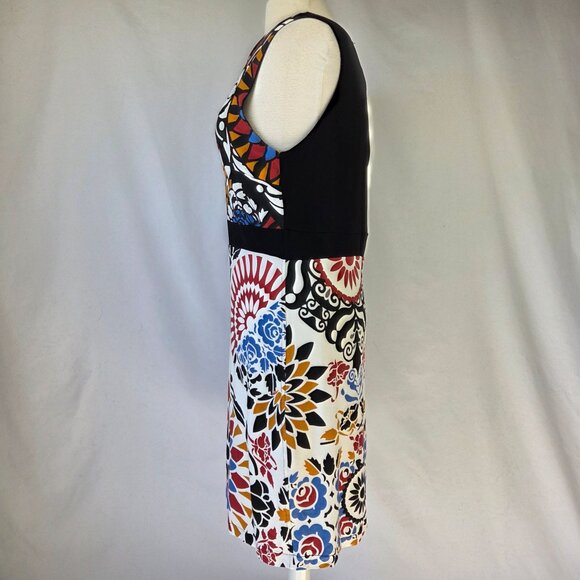 Desigual Vest Bianca Sleeveless Multicolor Floral Print Dress XL - Picture 11 of 16
